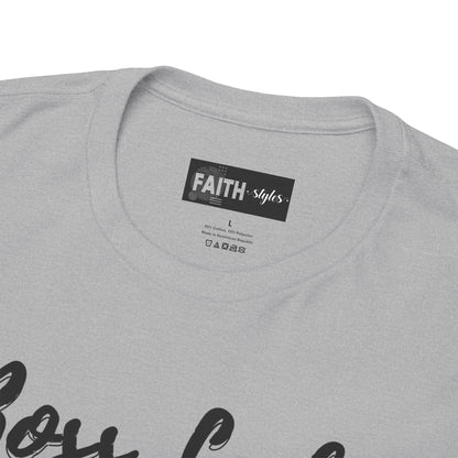 Boss Lady Since Day 1 Tee - Unisex Heavy Cotton Shirt, Perfect for Bosses, Gifts, Celebrations, Fun Occasions, Casual Wear