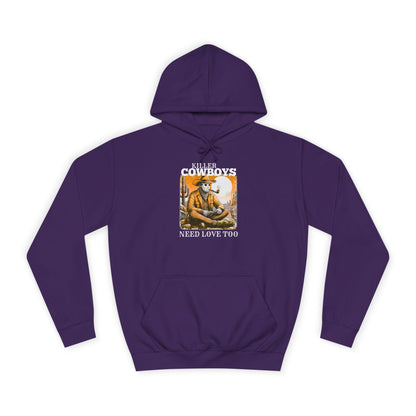 Unisex College Hoodie, Killer Cowboys