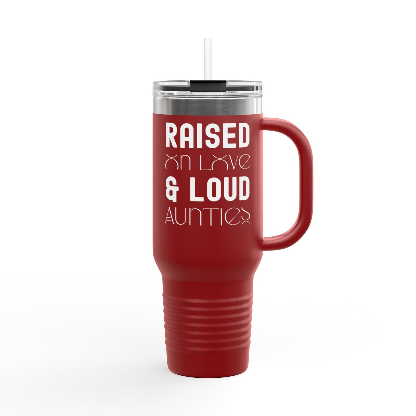 Insulated Travel Mug - 40oz | Perfect for Busy Aunties on the Go, Love & Family Inspired Design, Ideal Gift for Birthdays, Mother's [...]