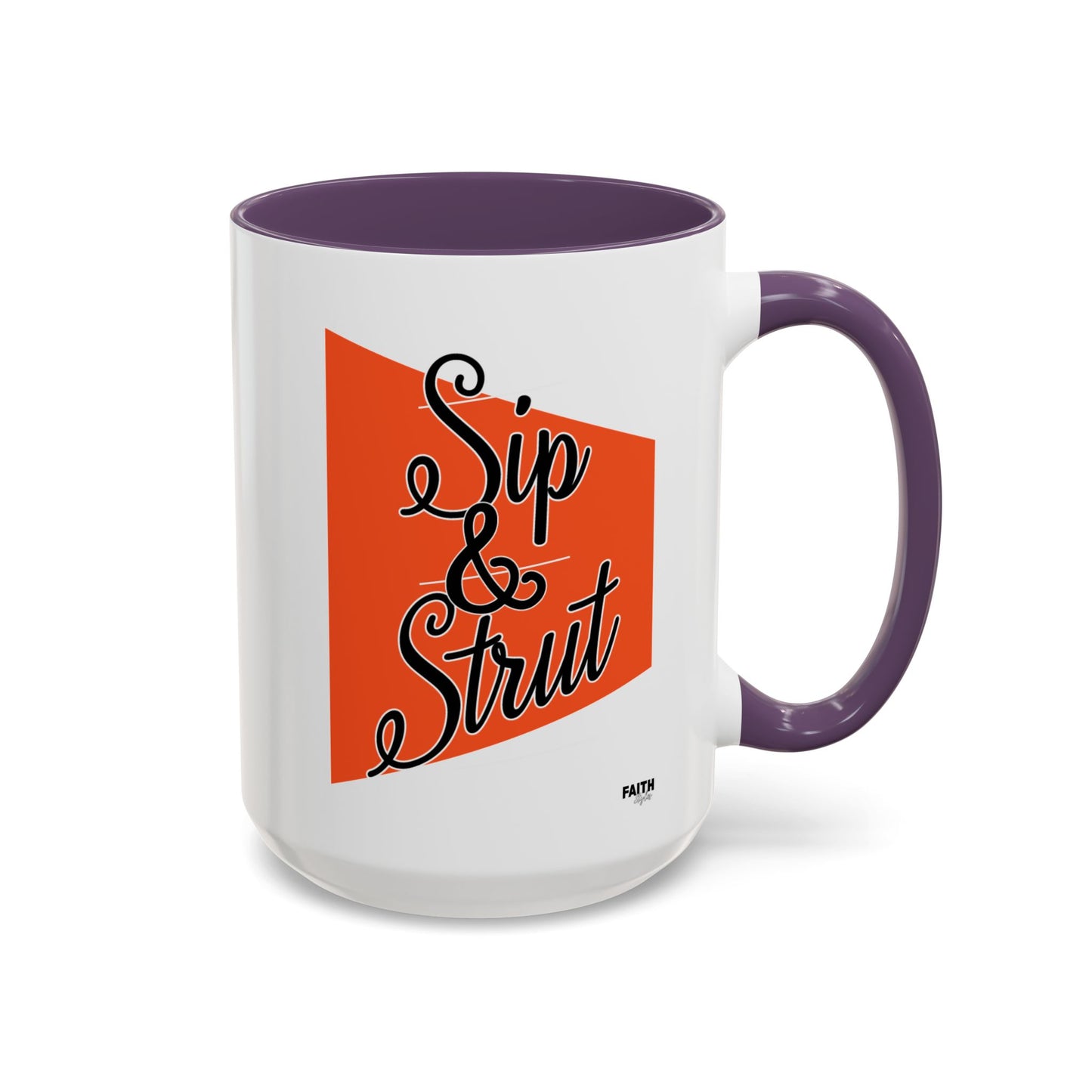 FaithStyles Sip & Strut Design, Accent Coffee Mug (11, 15oz) - Perfect for Coffee Lovers, Home Office Decor, Unique Holiday Present, Ceramic [...]