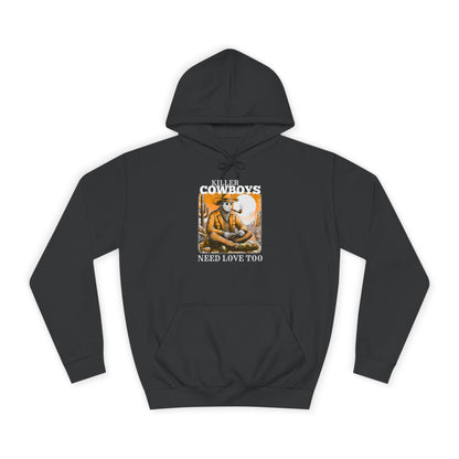 Unisex College Hoodie, Killer Cowboys