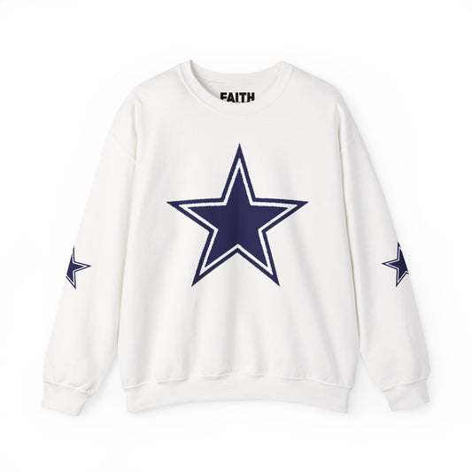 Dallas Inspired Fan Unisex Heavy Blend™ Crewneck Sweatshirt