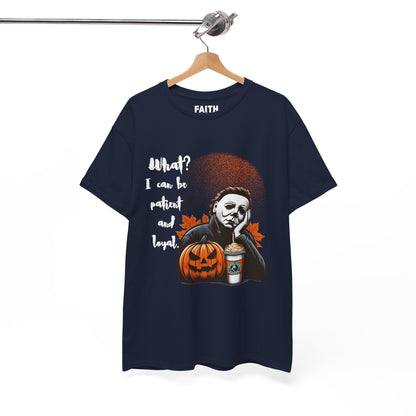 Halloween Graphic Tee, Unisex Cotton T-Shirt, Spooky Autumn Wear, Halloween Costume Top, Funny Horror Shirt