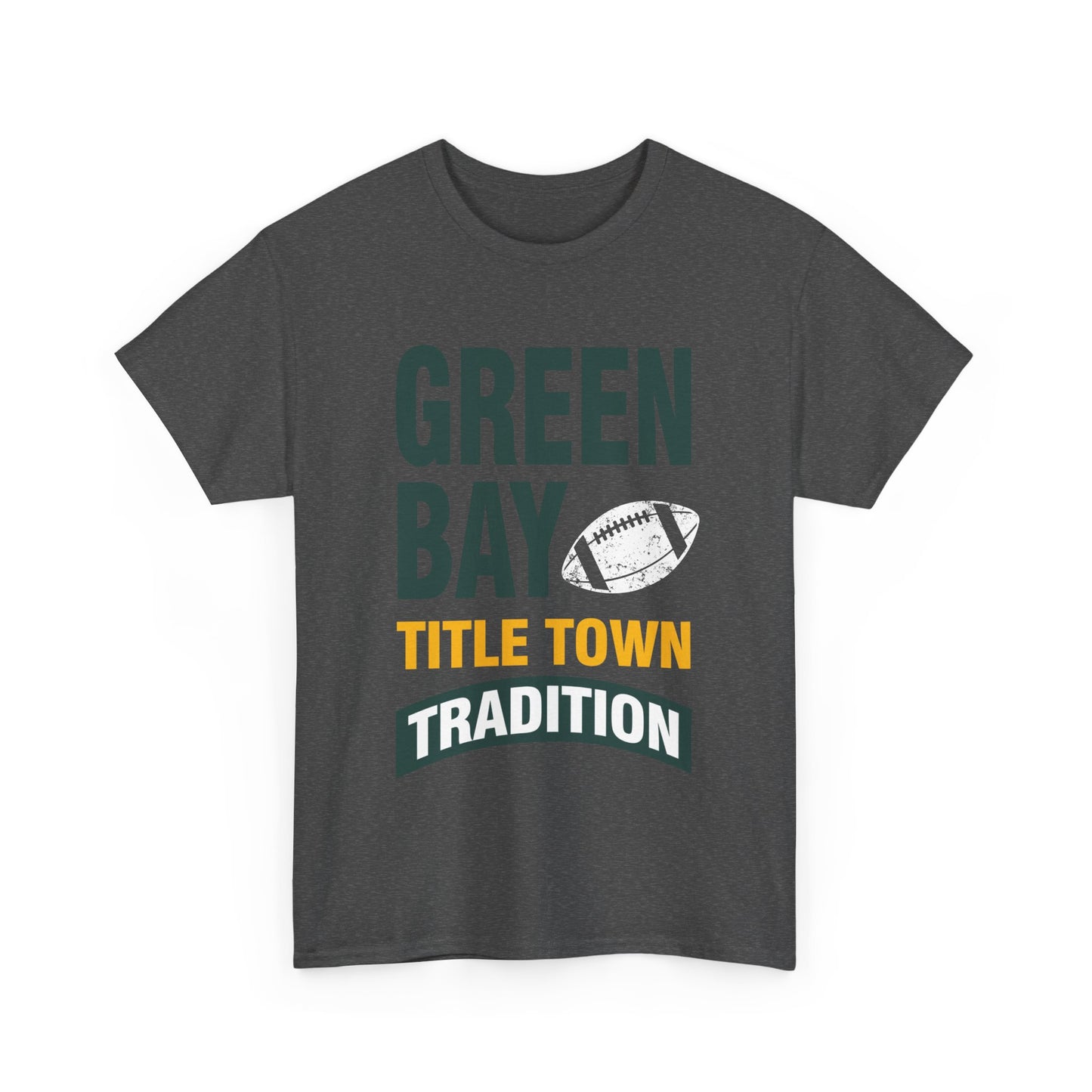 Green Bay Title Town Male Cotton Tee - Sports Fan Shirt, Team Apparel, [...]