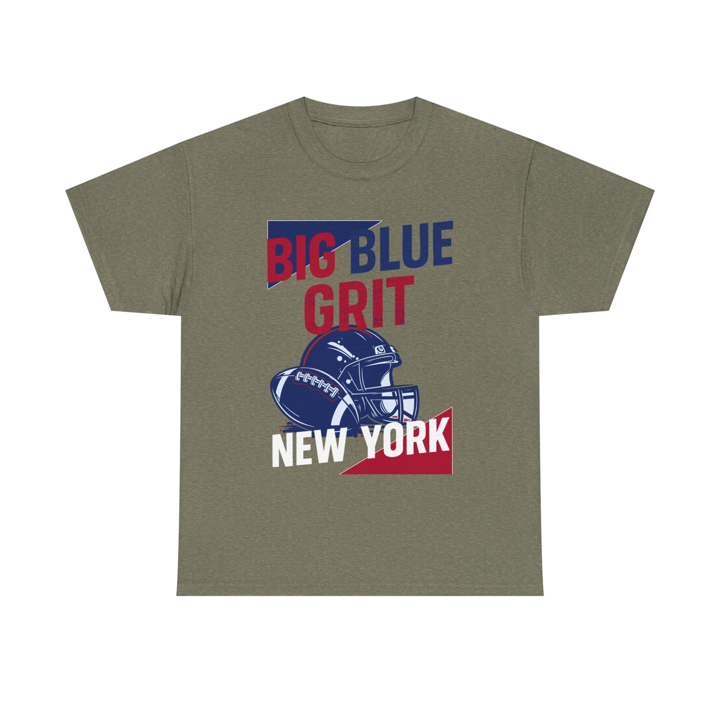 Big Blue Grit Male Heavy Cotton Tee, Football Apparel, Sports T-Shirt, [...]