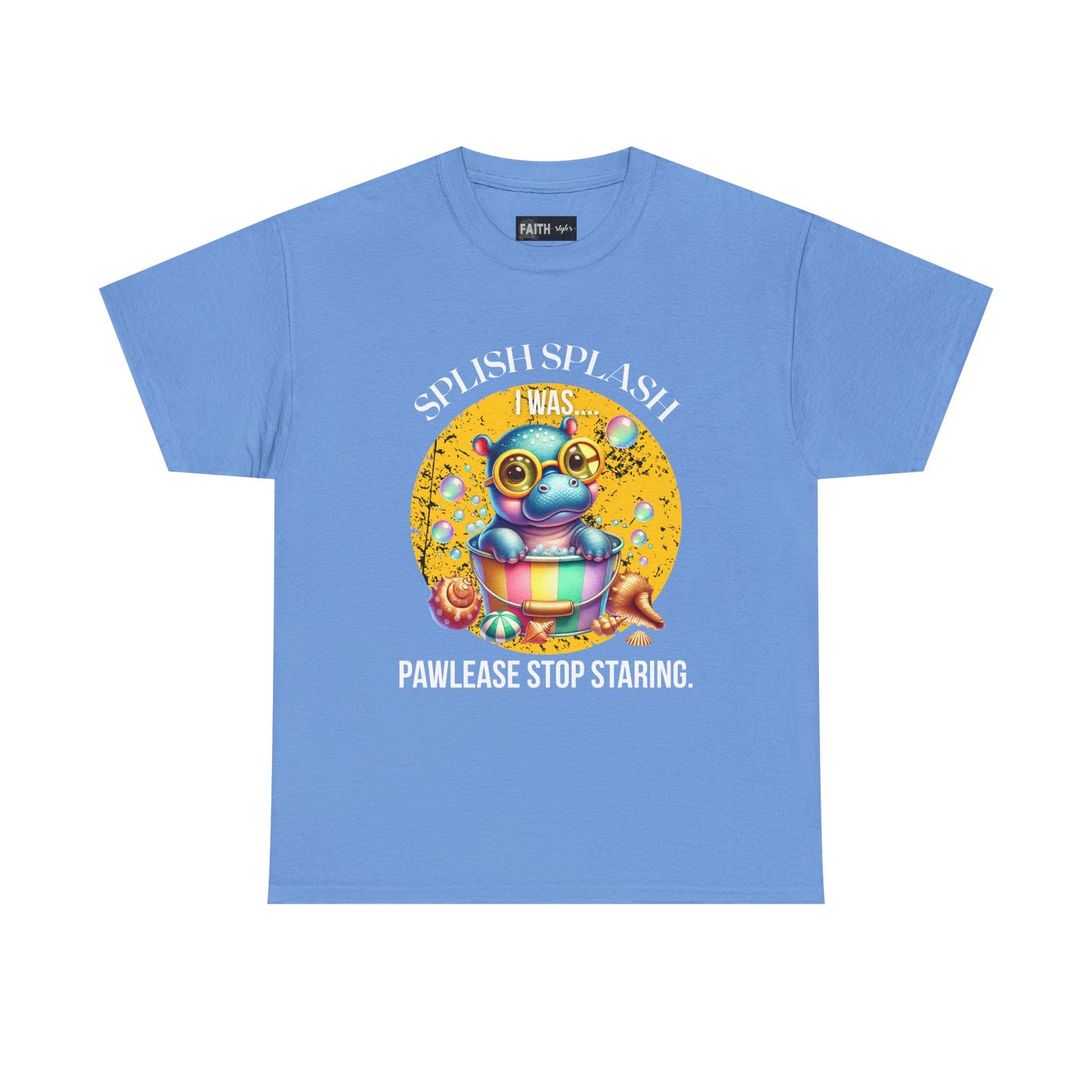 Splash Splash Frog Tee, Cute Animal Shirt, Fun Graphic T-Shirt, Summer Vibes Apparel, Gifts for Animal Lovers, Unisex Cotton Tee