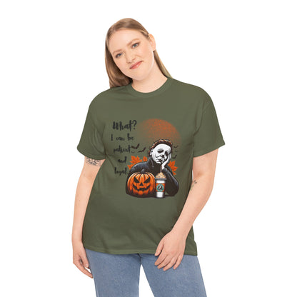 Halloween Graphic Tee, Unisex Cotton T-Shirt, Spooky Autumn Wear, Halloween Costume Top, Funny Horror Shirt