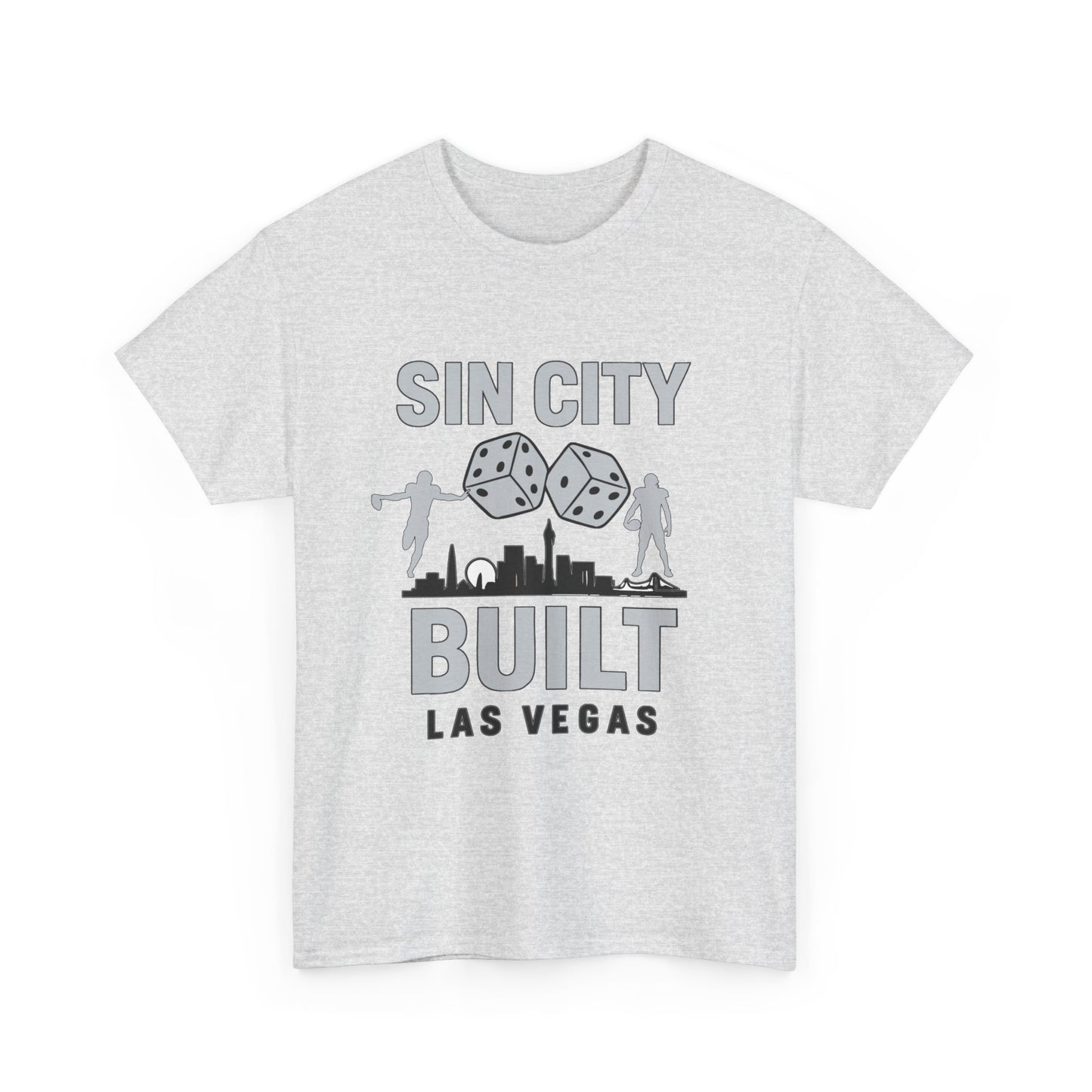 Las Vegas Built Tee, Male Cotton T-Shirt, Sin City Apparel, Casino Lover [...]