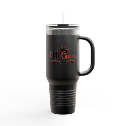 Stylish Insulated Travel Mug - Perfect for Queen of Drinks | Cute Gift for Coffee Lovers, Travel Mug, Drip Queen, 40oz Mug, Trendy [...]