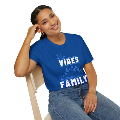 Stylish Family Vibes T-Shirt | Fun Gift for Family Gatherings, Parties, Holidays, Love Shirt, Unisex Tee