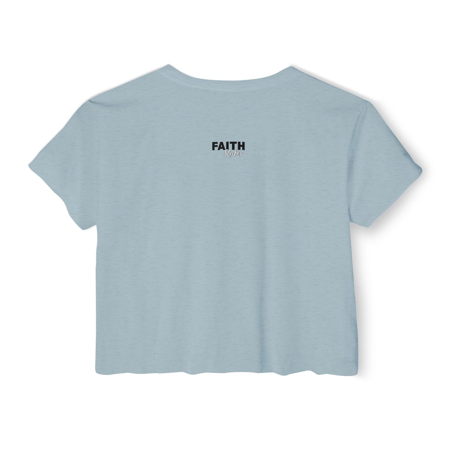 FaithStyles Bad Bitch Society Crop Top — Women's Festival Graphic Tee