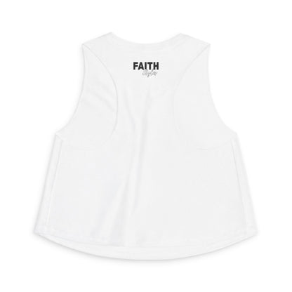 FaithStyles Bad Bitch Society Crop Top — Feminine Bold Graphic Women's Crop