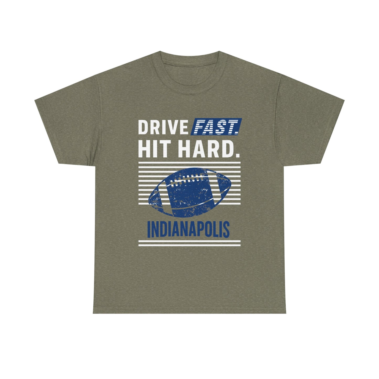 Sporty Male Cotton Tee - Drive Fast Hit Hard, Casual Wear, Gift for Him, [...]