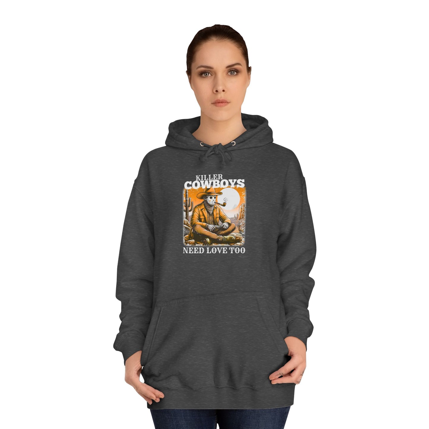 Unisex College Hoodie, Killer Cowboys