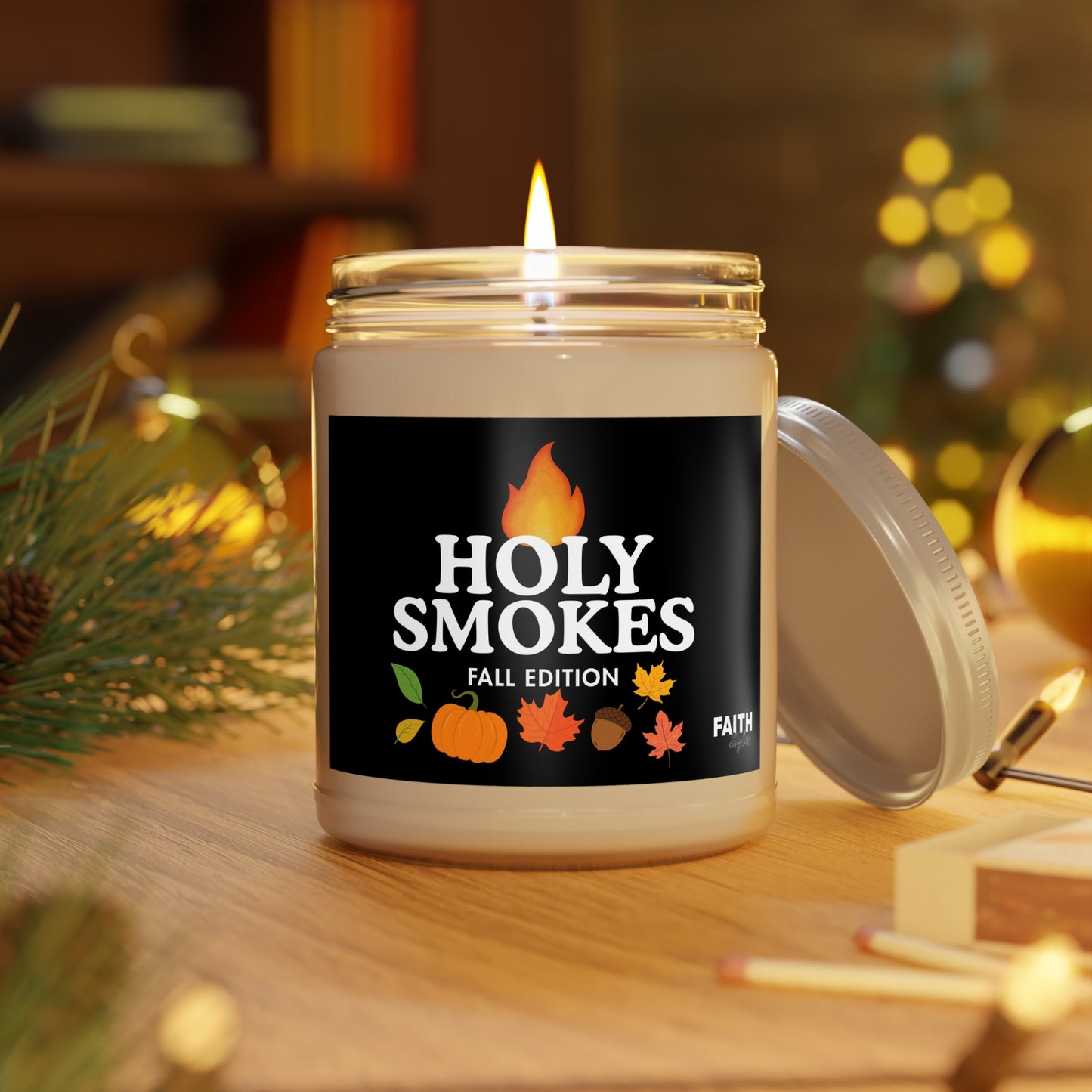 FaithStyles Holy Smokes Fall Edition Scented Soy Candles, Cozy Autumn Home Decor, Perfect Gift for Thanksgiving, Relaxing Atmosphere, Pumpkin Spice, Holiday [...]