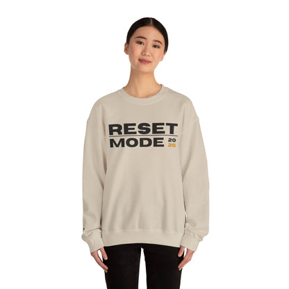 Reset Mode 2026 Crewneck Sweatshirt