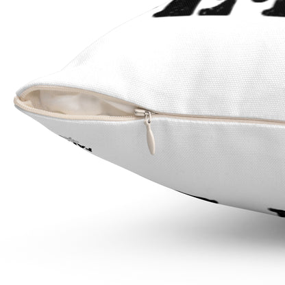 FaithStyles "GRATEFUL" Spun Polyester Square Pillow