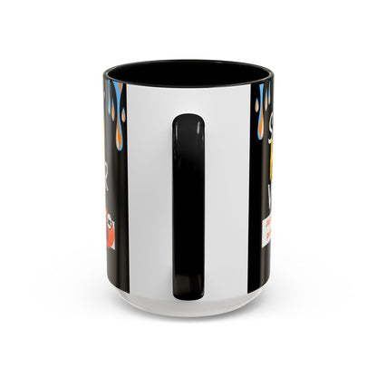 Sippin' Holy Water Coffee Mug, Funny Pumpkin Juice Mug, Halloween Coffee Cup, Unique Gift for Fall, Cute Office Mug, Quirky Kitchenware