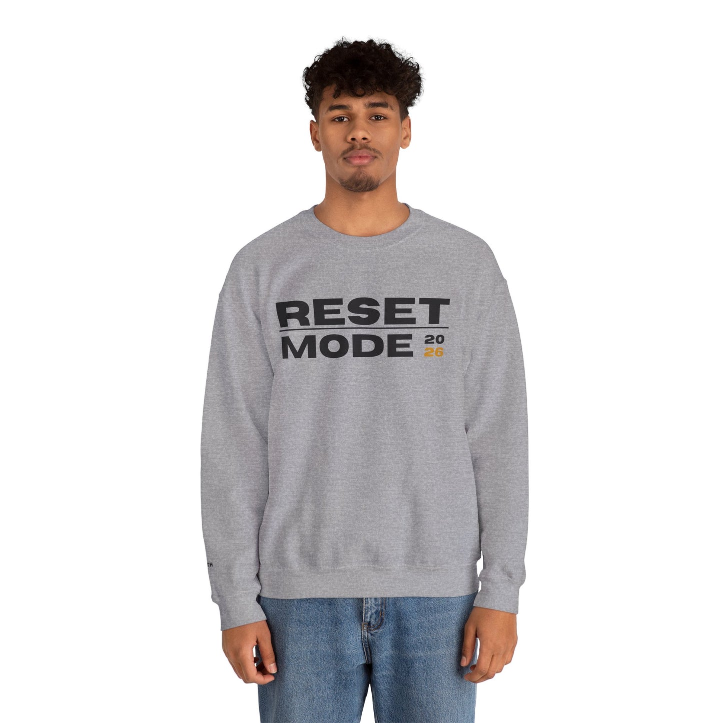 Reset Mode 2026 Crewneck Sweatshirt