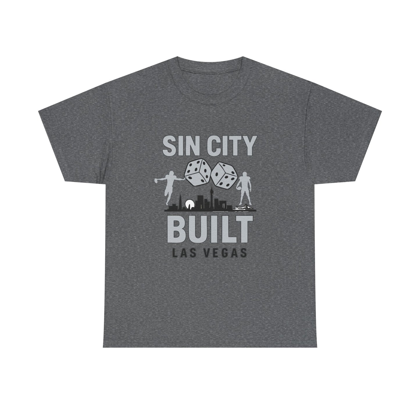 Las Vegas Built Tee, Male Cotton T-Shirt, Sin City Apparel, Casino Lover [...]