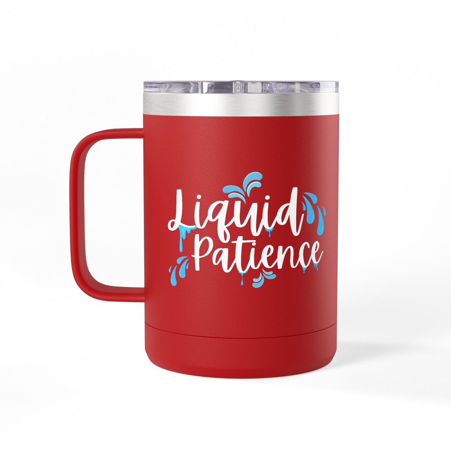 Liquid Patience Coffee Mug Tumbler | Perfect Gift for Coffee Lovers, Inspirational Drinkware, Home Office Accessory, Relaxation Gift, [...]