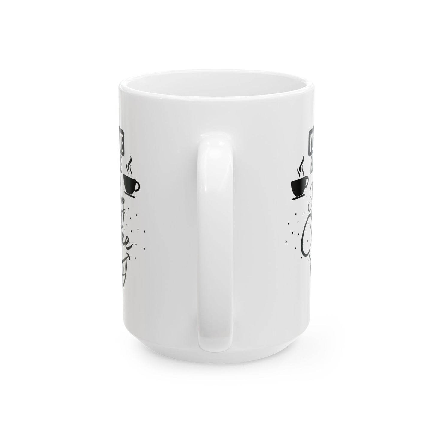 FaithStyles Coffee Lover Mug — 'But First Coffee' Ceramic Coffee Cup (11oz & 15oz)