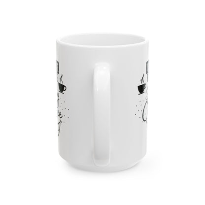 FaithStyles Coffee Lover Mug — 'But First Coffee' Ceramic Coffee Cup (11oz & 15oz)