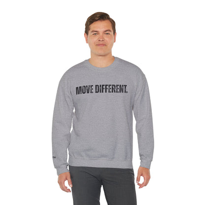 MOVE DIFFERENT. Unisex Crewneck Sweatshirt | Faith Styles®