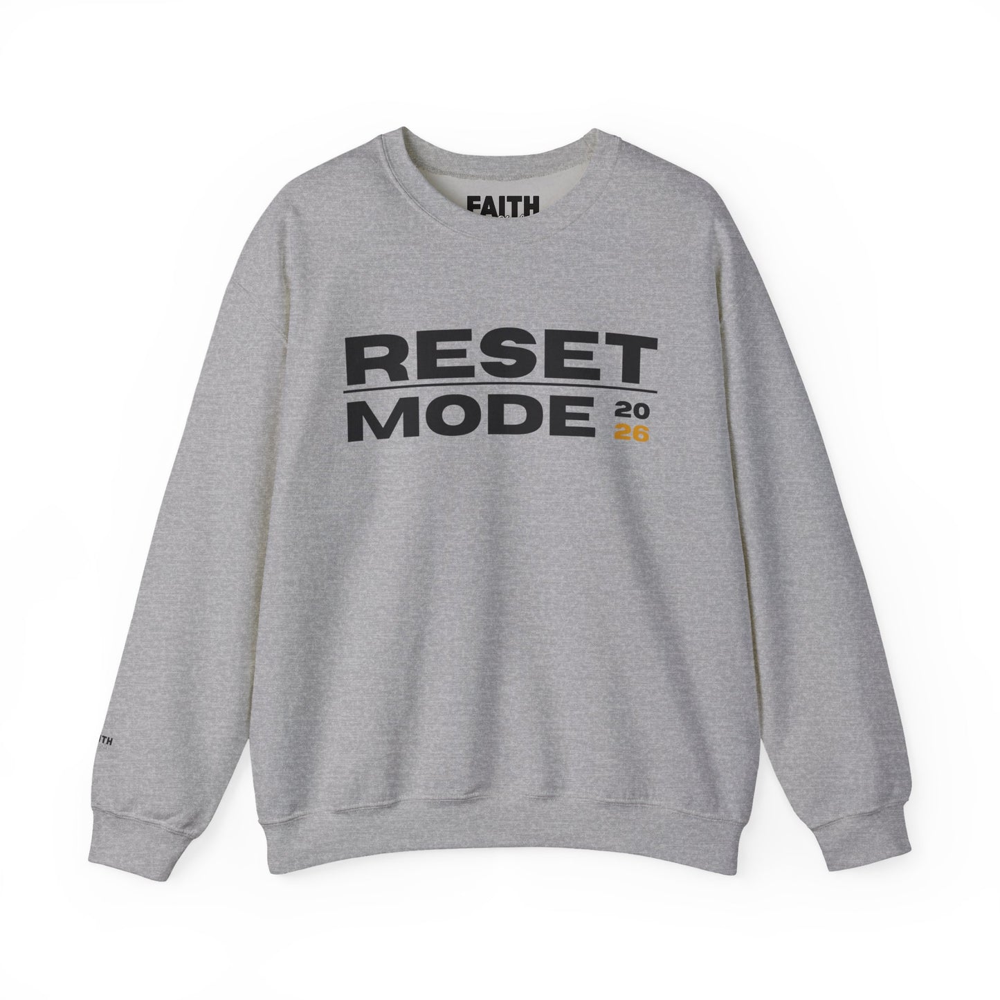 Reset Mode 2026 Crewneck Sweatshirt