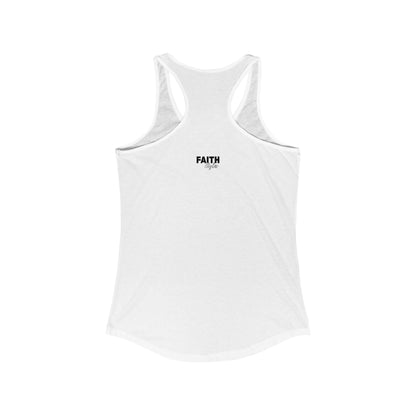 Women's Motivational Racerback Tank, Inspirational Workout Top, Fitness Apparel, Gym Shirt, Summer Workout Gear