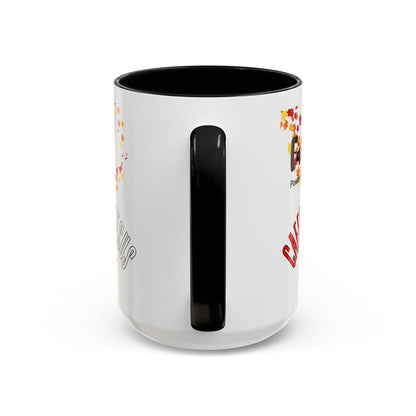 Faith & Caffeine Fall Coffee Mug | Perfect for Autumn Lovers, Thanksgiving Gift, Religious Coffee Cup, Inspirational Drinkware, Cozy Vibes