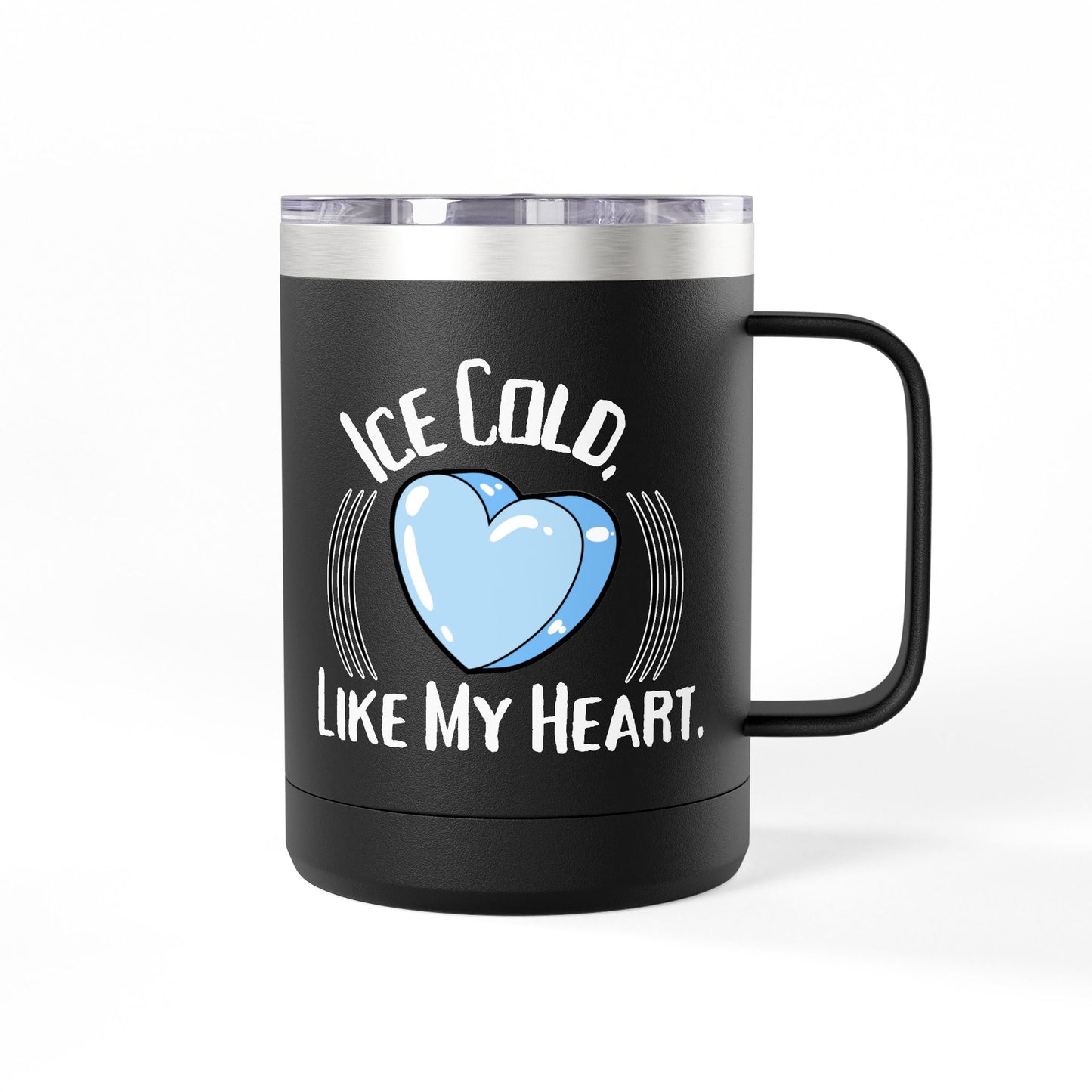 Ice Cold Mug: Heartfelt Coffee Tumbler, Perfect Gift for Friends, Fun Drinkware for Birthdays, Cheerful Kitchen Decor, Unique Cup for [...]