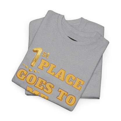 1st Place Uncle Badass Tee | Funny Gift for Uncle, Unisex Cotton Shirt, Family Reunion, Birthday Celebration, Casual Wear