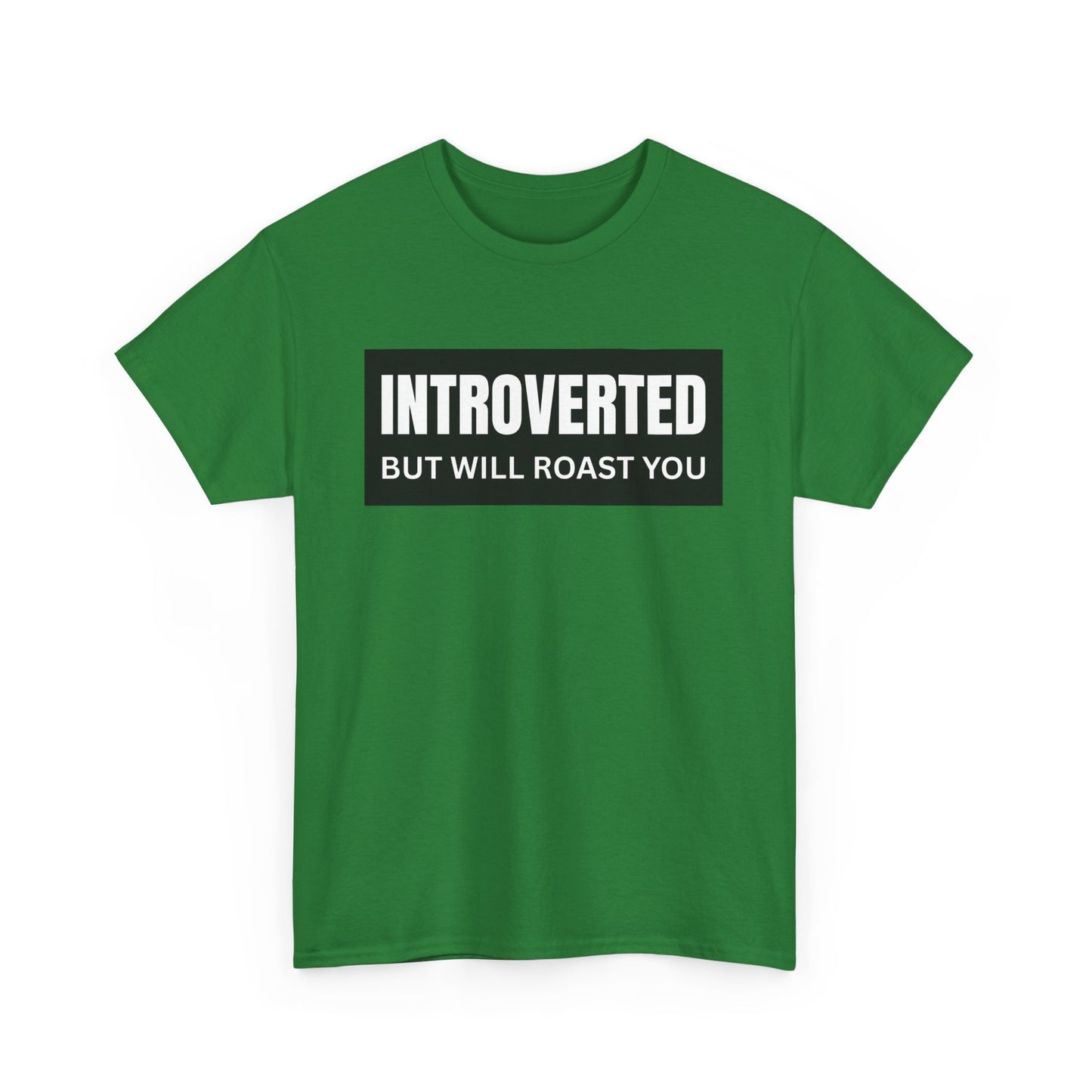 Introverted But Will Roast You Male Tee, Funny T-Shirt for Introverts, Perfect Gift for Friends, Humorous Apparel, Great for Casual [...]