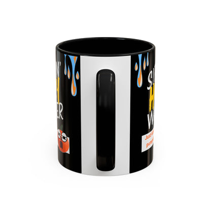 Sippin' Holy Water Coffee Mug, Funny Pumpkin Juice Mug, Halloween Coffee Cup, Unique Gift for Fall, Cute Office Mug, Quirky Kitchenware