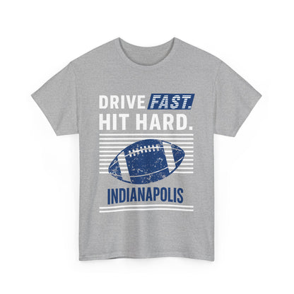 Sporty Male Cotton Tee - Drive Fast Hit Hard, Casual Wear, Gift for Him, [...]