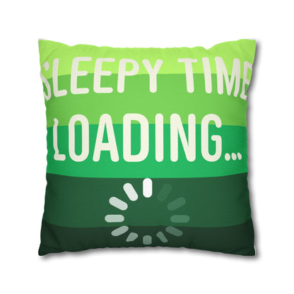 Soft Life Loading Decorative Pillowcase, Cozy Home Decor, Inspirational Gift, Living Room Accessory, Fun and Whimsical Cushion