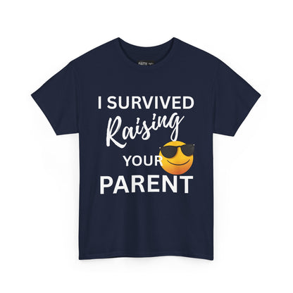 Funny Parent Survival Unisex T-Shirt | Gift for New Parents | Parenting Humor Tee | Casual Wear | Holiday Gift Idea