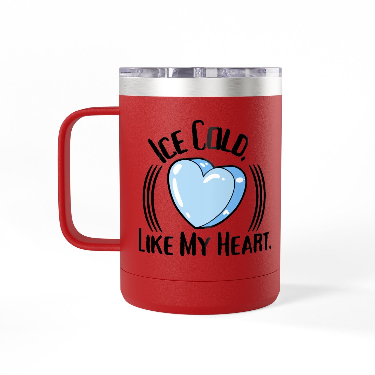 Ice Cold Mug: Heartfelt Coffee Tumbler, Perfect Gift for Friends, Fun Drinkware for Birthdays, Cheerful Kitchen Decor, Unique Cup for [...]