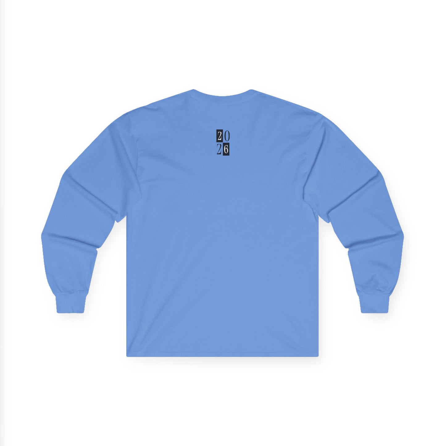 Reset Mode Long Sleeve Tee — Minimal Eye Graphic Spiritual Streetwear
