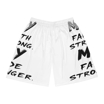 Motivational Men's Basketball Shorts, Performance Athletic Wear, Comfortable Daily Shorts for Sports and Workout, Perfect for Fitness