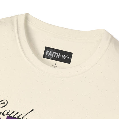 Proud Family Unisex T-Shirt, Lightweight Tee, Family Reunion Gift, Holiday Apparel, Personalized T-Shirt, Soft Cotton Top