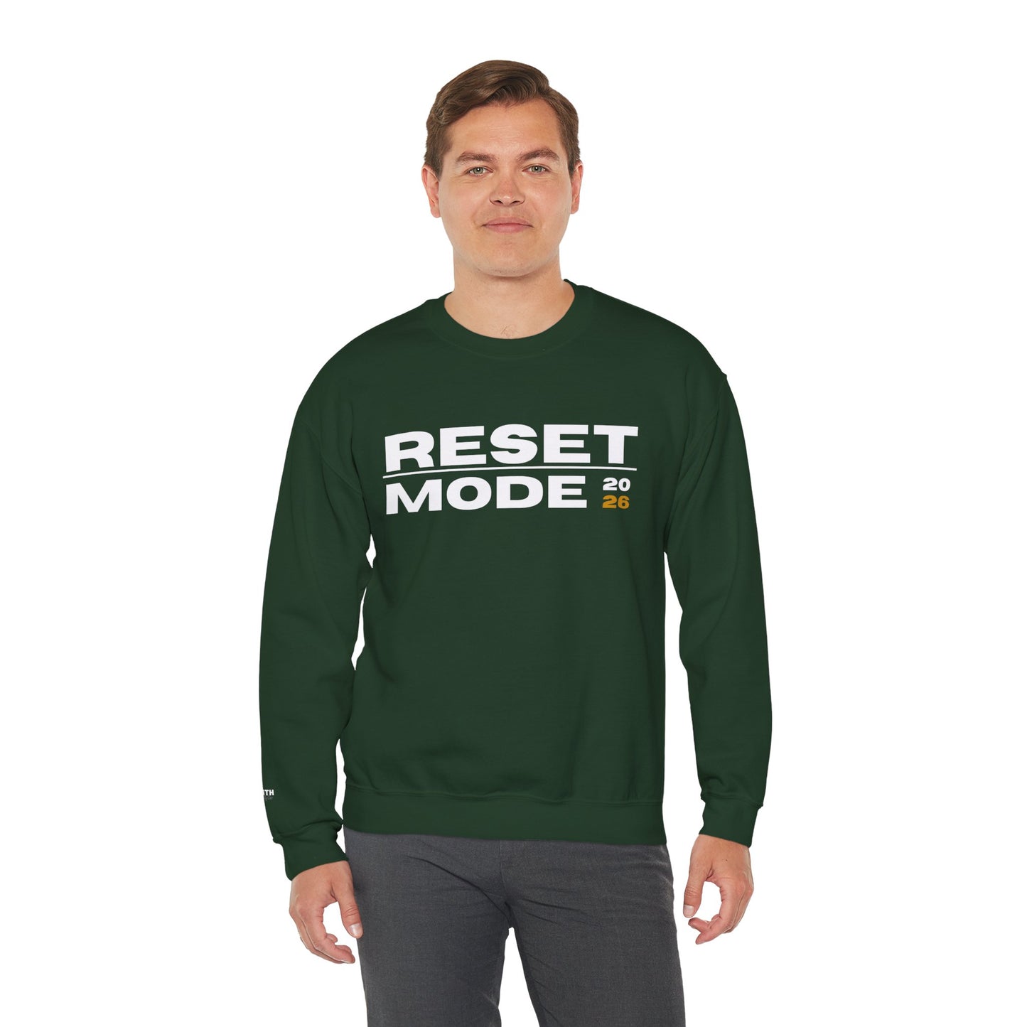 Reset Mode 2026 Crewneck Sweatshirt