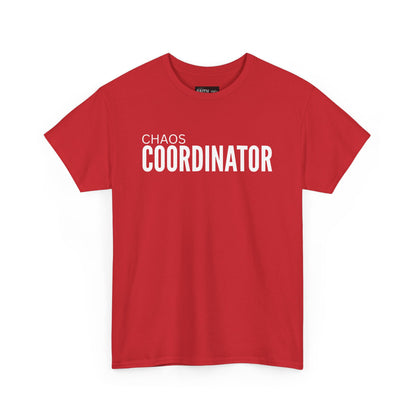 Chaos Coordinator Unisex Cotton Tee, Funny T-Shirt for Moms, Gift for Event Planners, Casual Wear, Birthday Present