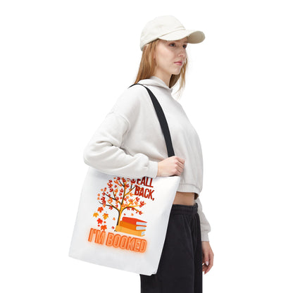 Autumn-Themed Tote Bag - Perfect for Book Lovers, Fall Decor, Back to School, Eco-Friendly Gift, Seasonal Bag