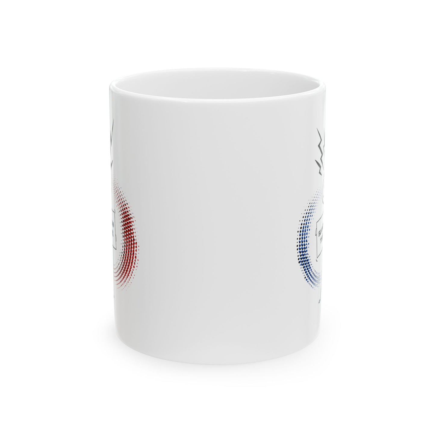 FaithStyles Blame it on the Coffee Ceramic Mug — 11oz/15oz