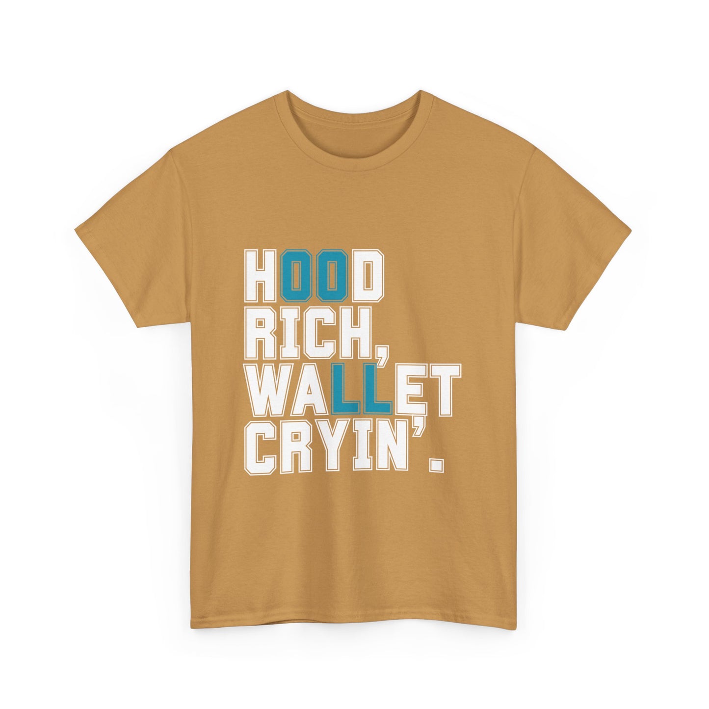 Trendy Unisex Heavy Cotton T-shirt with Playful Design - Perfect for Casual Wear & Gifts