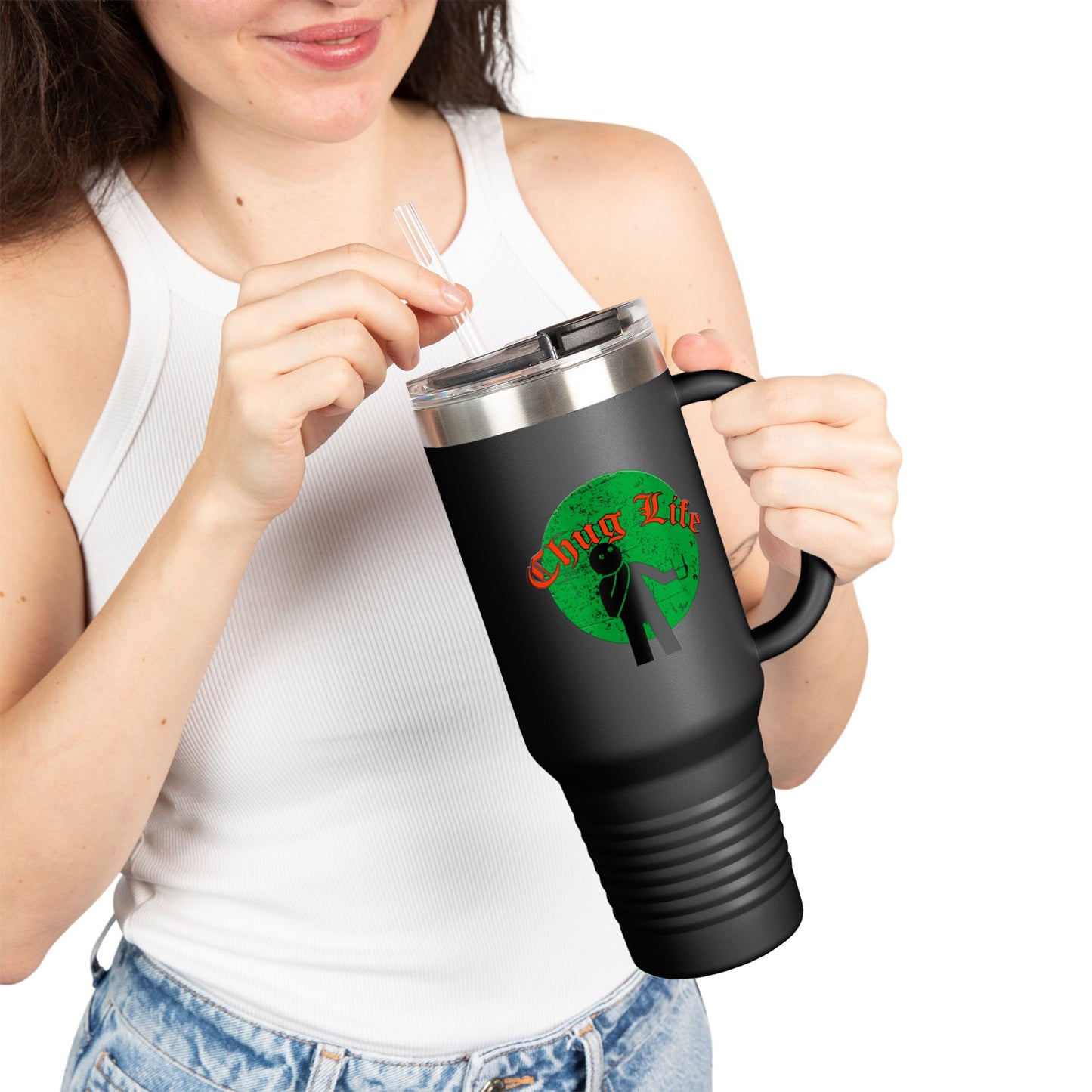 Thug Life Insulated Travel Mug | 40oz, Eco-Friendly Drinkware, Travel Cup, Coffee Mug, Gift for Him, Unique Beverage Container, Party [...]