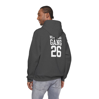 New Year Gang 26 Hoodie — Varsity Style Graphic Pullover