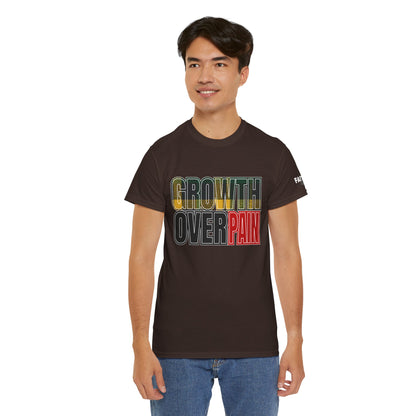 FaithStyles Growth Over Pain T‑Shirt — Motivational Graphic Tee